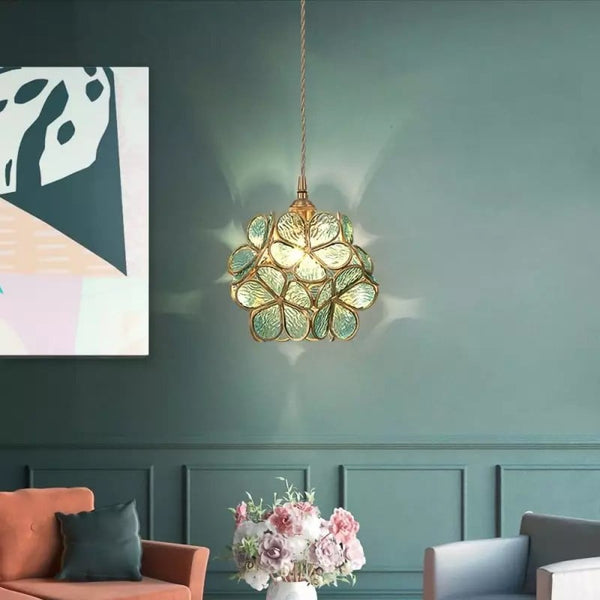 LED-hanglamp bloemvorm
