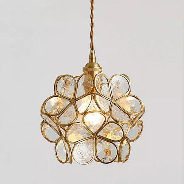 LED flower pendant lamp