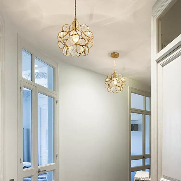 LED flower pendant lamp
