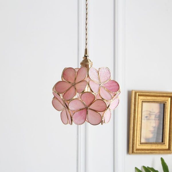 LED-hanglamp bloemvorm