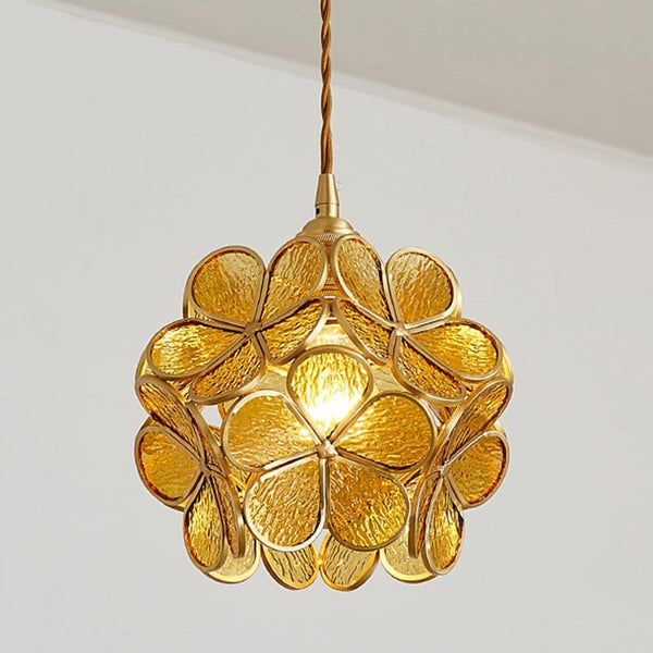 LED flower pendant lamp