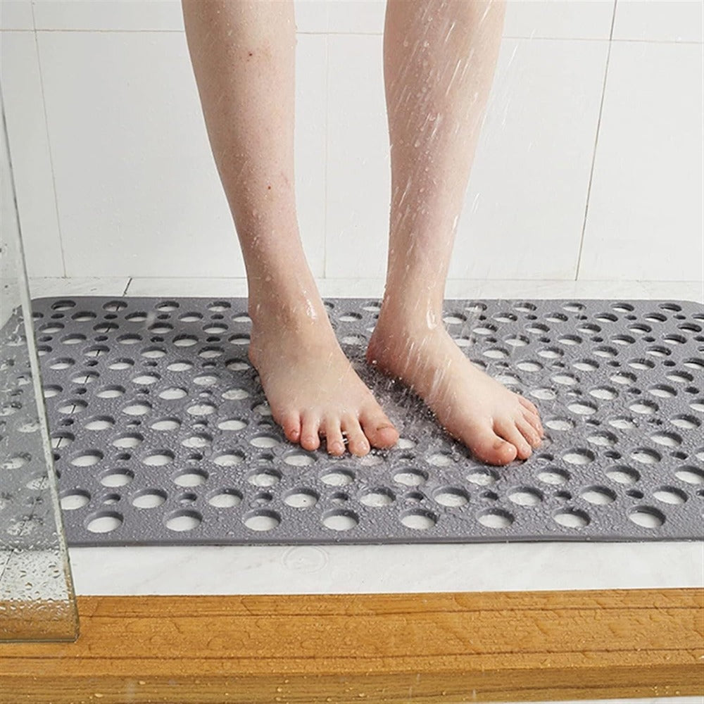 Antislip douchemat met sterke zuignappen
