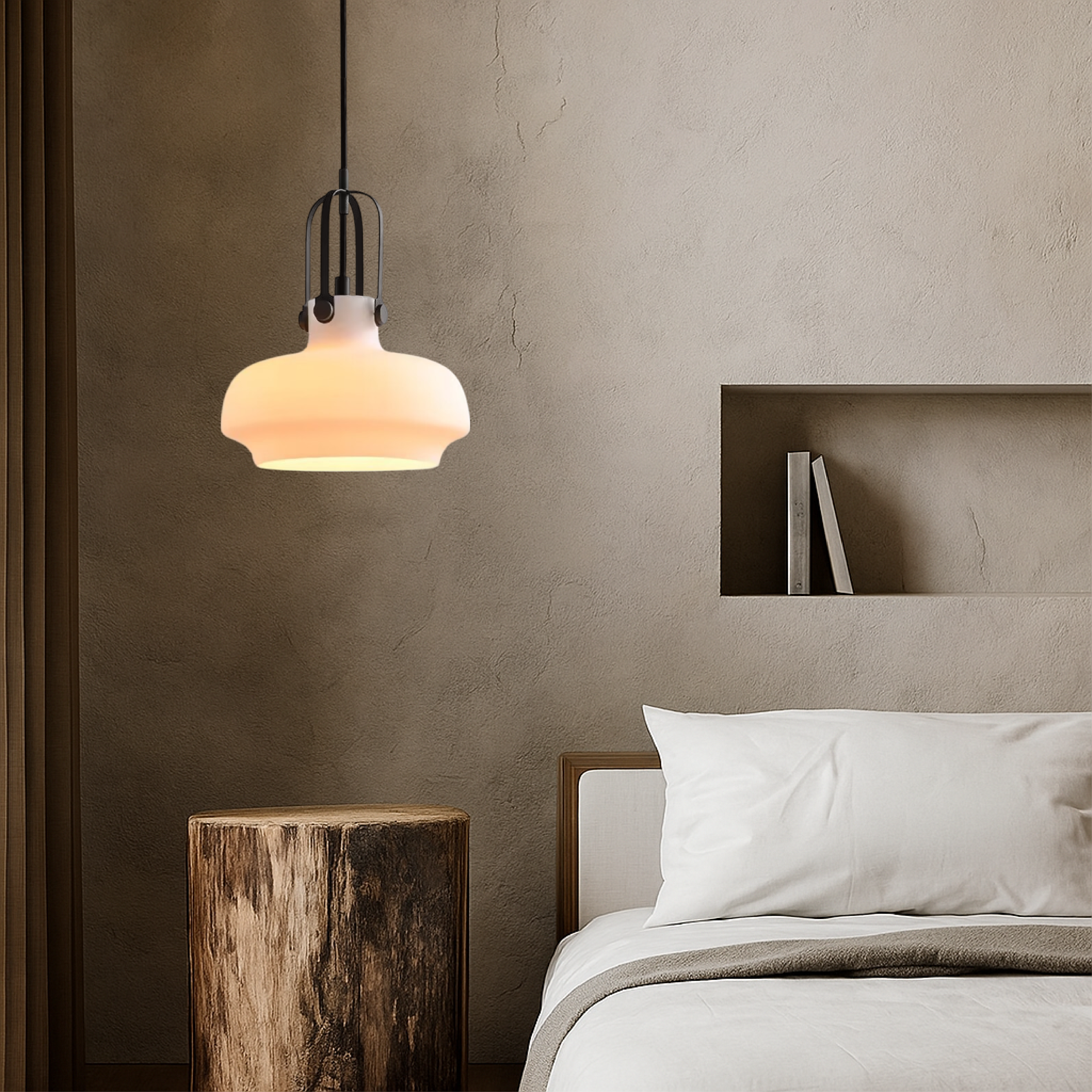 Minimalistyczna lampa wisząca Loft