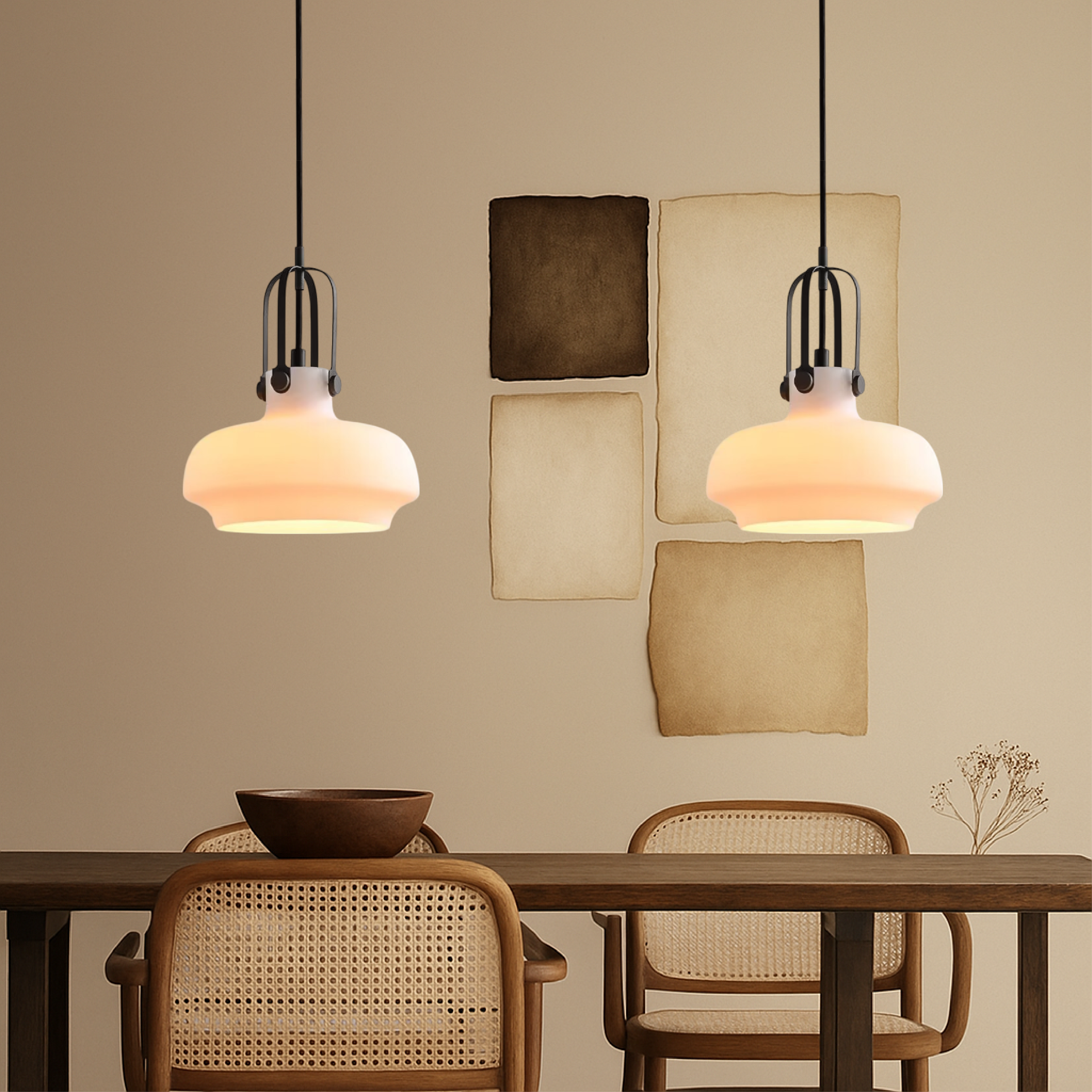 Minimalistyczna lampa wisząca Loft