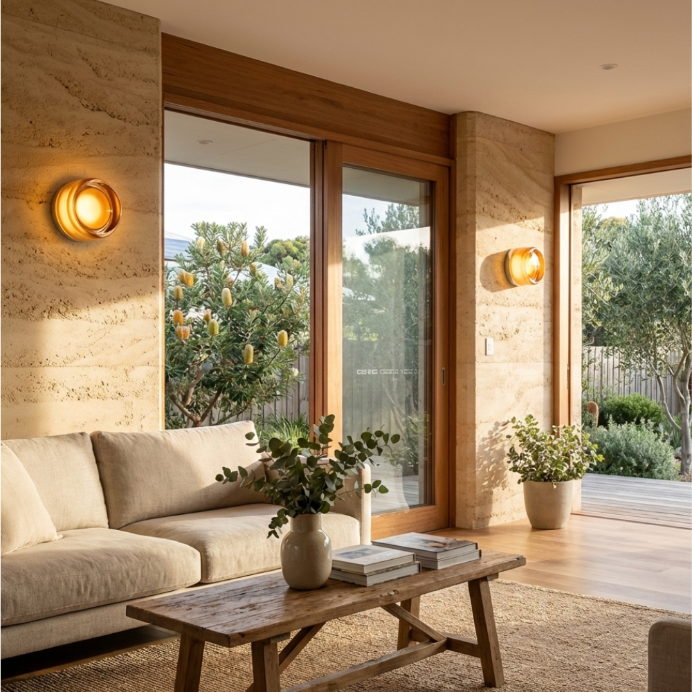 Minimalistyczna Lampa Ścienna Aluminiowa Amber 3