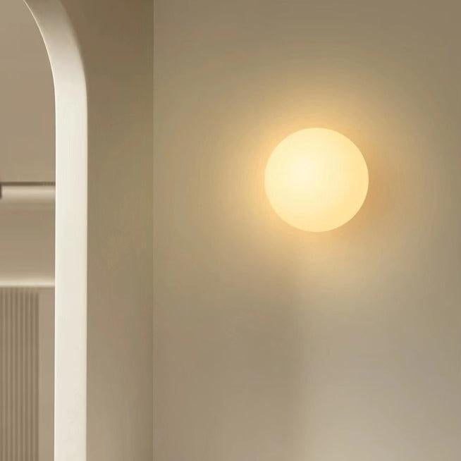 Nowoczesna szklana kinkietowa lampa ścienna minimalistyczna 9