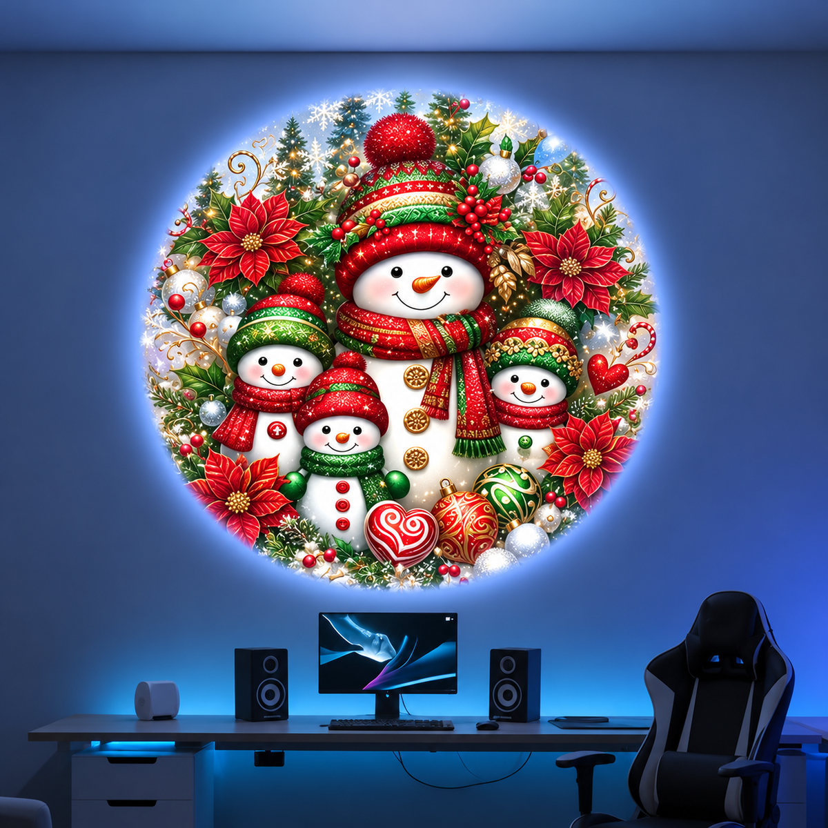 Christmas LED Projector Lamp with Six Christmas Patterns